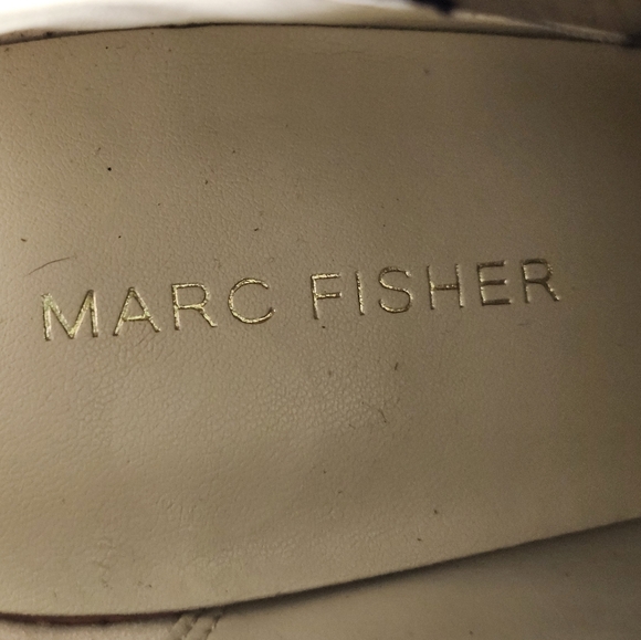 Marc Fisher Olive Green Brown Suede  Stilletto Open Toe Ankle Booties S 7M NWOB - Picture 8 of 9